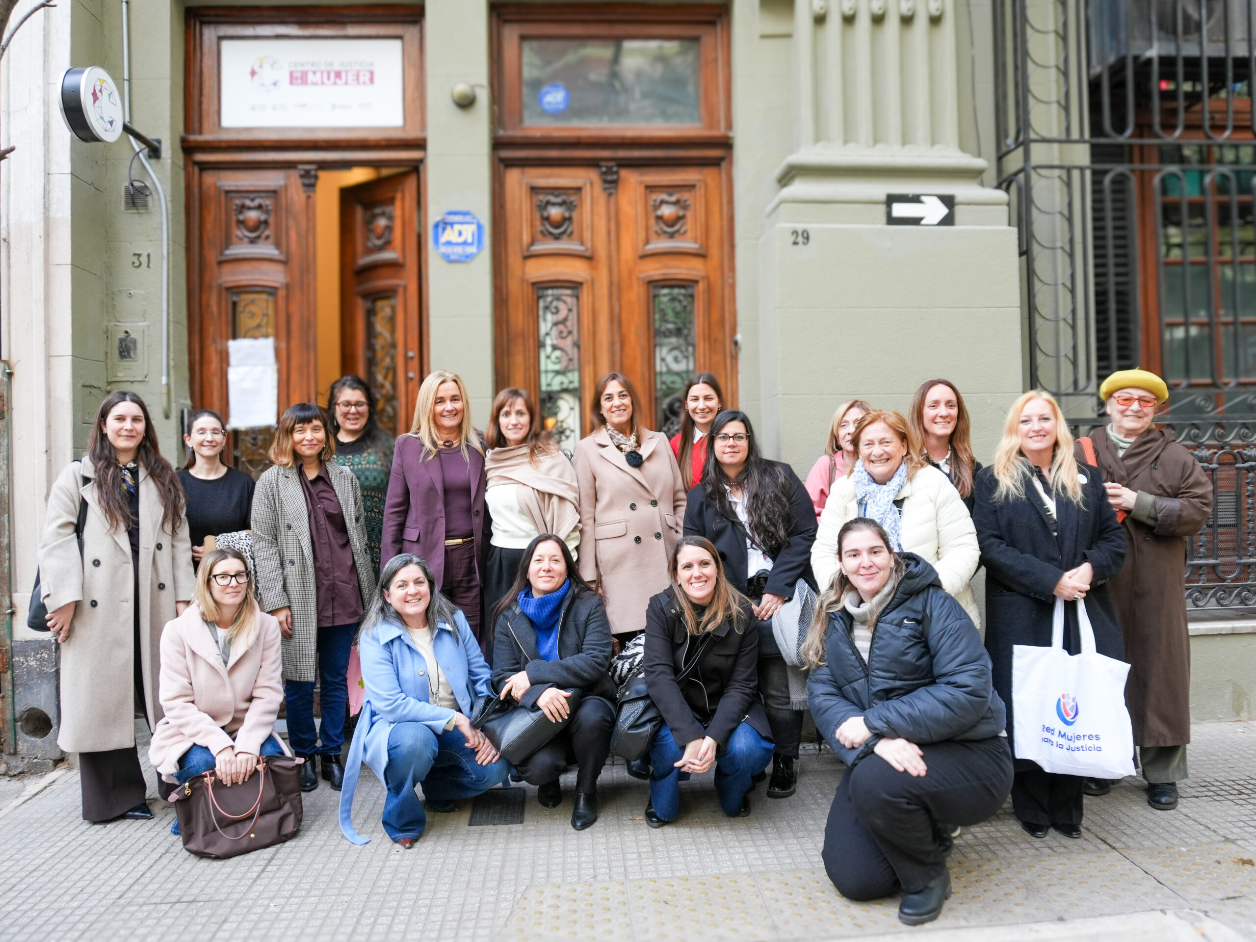 La Red visitó el Centro de Justicia de la Mujer de la Ciudad de Buenos Aires