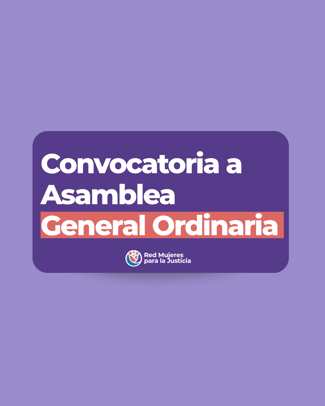 Convocatoria a Asamblea General Ordinaria – 31 de octubre de 2026
